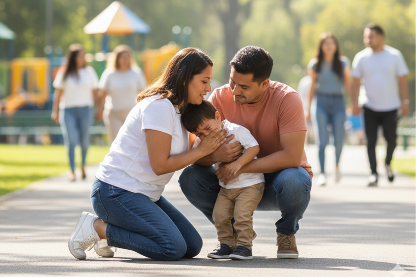 Es muy importante enseñar a tus hijos a compartir con otros niños, la convivencia es clave.